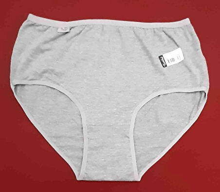 Tutku Kadın Elastan Bato Külot Paket Içeriği 3 Adet  Beden 6(3XL)