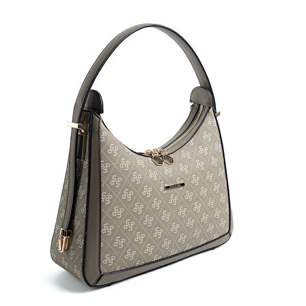 Silver Polo  Kadın Omuz Çantası 1187-47867 SILVER POLO BAYAN ÇANTASI M178 Y.YEŞİL-MAT Y.YEŞİL