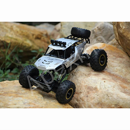 2.4GHz Uzaktan Kumandalı 1:12 Ölçek 7.4V Şarjlı 4x4 Off-Road Rock Crawler - Oyuncak Rc Arazi Aracı