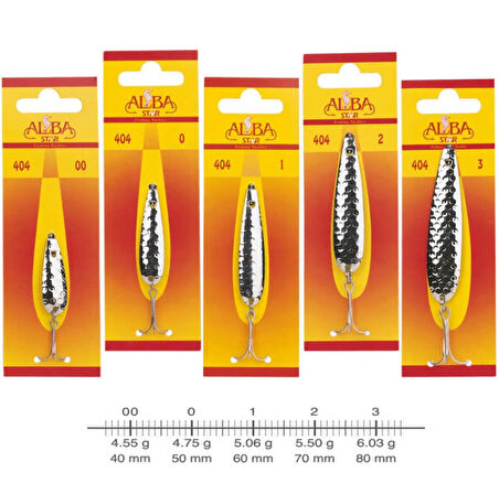 ALBA STAR 404 NO:0 GRİ, DESENLİ LÜFER OLTA KAŞIĞI