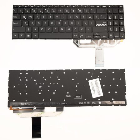 Asus Vivobook 15 F1503Z Notebook Klavye Işıklı