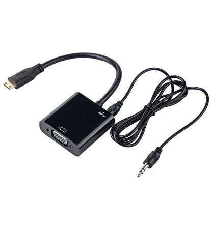 LineOn Mini HDMI to Vga Çevirici Aparat