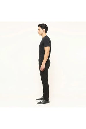 512 Slim Taper Fit Men's Jeans likralı erkek kot pantolon-0031 Siyah / 30/30