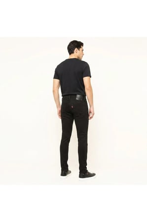 512 Slim Taper Fit Men's Jeans likralı erkek kot pantolon-0031 Siyah / 30/30