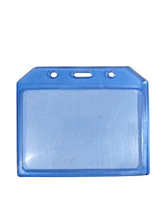Pvc Yaka Kartlığı Yaka Kartı Kılıfı Kart Koruyucu 11x9 cm - 1 Adet