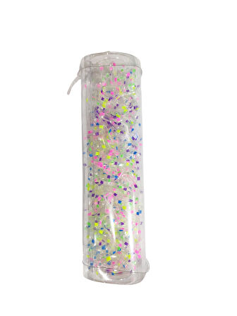 Şeffaf Renkli Perma Tüp Toka Saç Lastik Toka - 1 Tüp