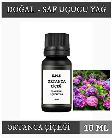ORTANCA ÇİÇEĞİ Uçucu Yağ Buhurdanlık Esansı Oda Kokusu DİFÜZÖR Uçucu Esansiyel Yağ Buhur Yağı 10 ML.
