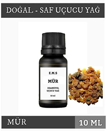 MÜR Uçucu Yağ Buhurdanlık Esansı Oda Kokusu DİFÜZÖR Uçucu Esansiyel Yağ Buhur Yağı 10 ML.  MÜR YAĞI.
