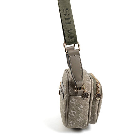 Silver Polo  Kadın Çapraz Çanta 1111-47903 SILVER POLO ÇAPRAZ BAYAN ÇANTASI M178 Y.YEŞİL-MAT Y.YEŞİL