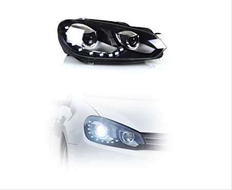 Volkswagen Golf 6 R20 Led Far