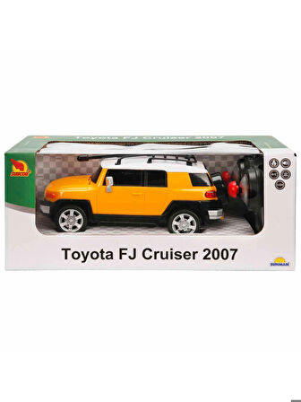 Suncon1:24 Toyota FJ Cruiser Işıklı Uzaktan Kumandalı Araba Sarı