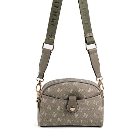 Silver Polo  Kadın Çapraz Çanta 1144-47918 SILVER POLO ÇAPRAZ BAYAN ÇANTASI M178 Y.YEŞİL-MAT Y.YEŞİL