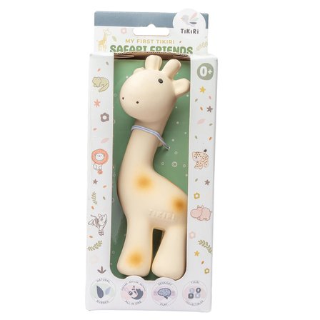 Tikiri Diş Kaşıyıcı ve Banyo Oyuncağı-Giraffe