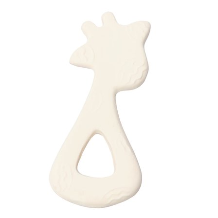 Tikiri Organik Kauçuk Diş Kaşıyıcı-Giraffe