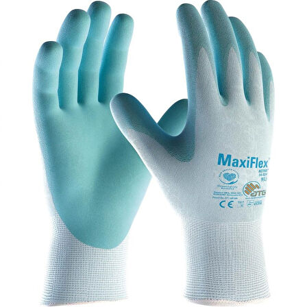 ATG MaxiFlex® Active™ 34-824 Aloe vera ve E vitaminli İş Eldiveni Takım No:10