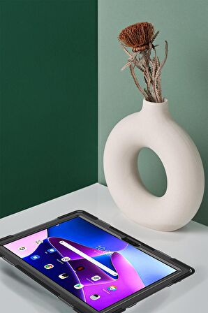 Lenovo Tab M10 HD 10.1 İnç (2.Nesil) Uyumlu Fuchsia Defender Tablet Kılıfı