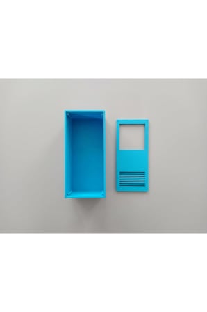 TEN Elektronik Masaüstü Proje Kutusu - 170x70x60mm LCD Ekran ve Devre Kartı Muhafazası