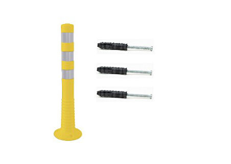 5 Adet Sarı Renk Otopark Düzenleyici 75 Cm Eco Delinatör