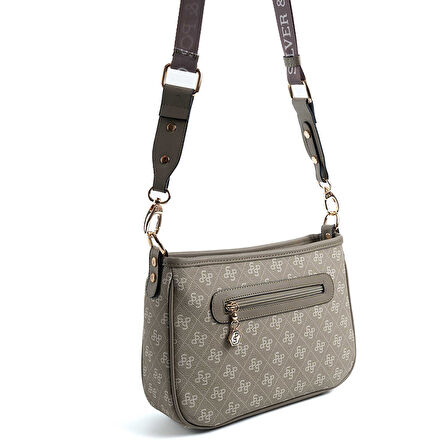 Silver Polo  Kadın Çapraz Çanta 1160-47938 SILVER POLO ÇAPRAZ BAYAN ÇANTASI M178 Y.YEŞİL-MAT Y.YEŞİL