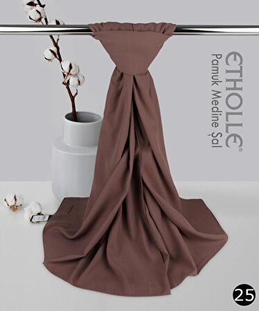 Alcanavm Etholle Pamuk Medine İpeği Şal