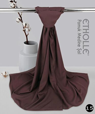 Alcanavm Etholle Pamuk Medine İpeği Şal