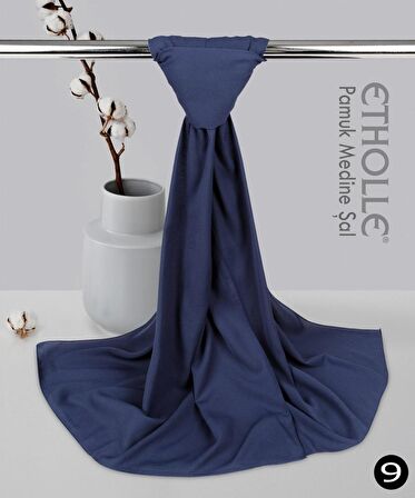 Alcanavm Etholle Pamuk Medine İpeği Şal