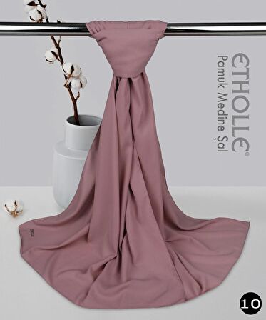 Alcanavm Etholle Pamuk Medine İpeği Şal