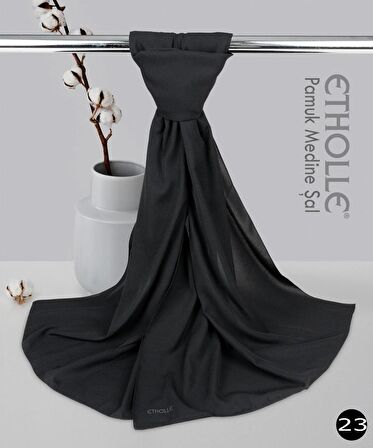 Alcanavm Etholle Pamuk Medine İpeği Şal