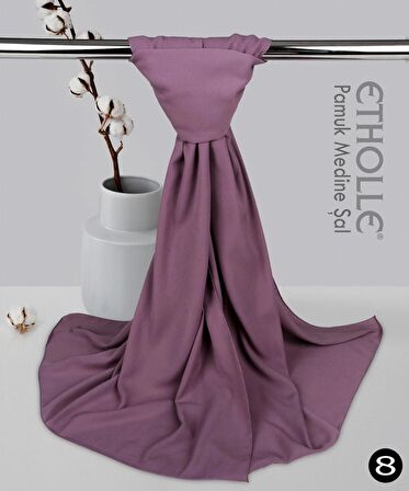 Alcanavm Etholle Pamuk Medine İpeği Şal