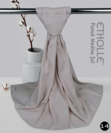 Alcanavm Etholle Pamuk Medine İpeği Şal