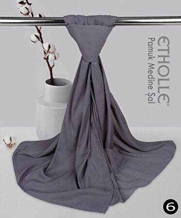 Alcanavm Etholle Pamuk Medine İpeği Şal