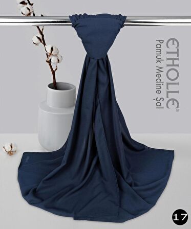 Alcanavm Etholle Pamuk Medine İpeği Şal