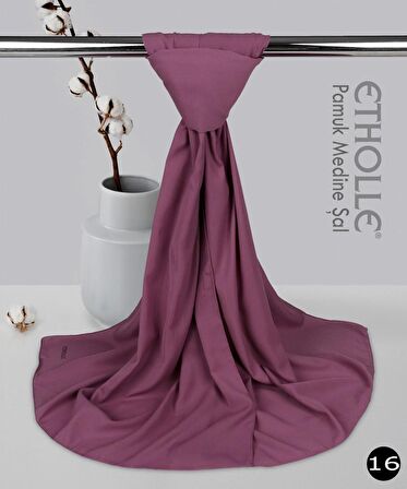 Alcanavm Etholle Pamuk Medine İpeği Şal