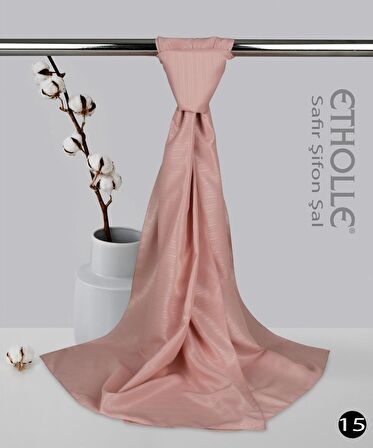 Alcanavm Etholle Safir Şifon Şal