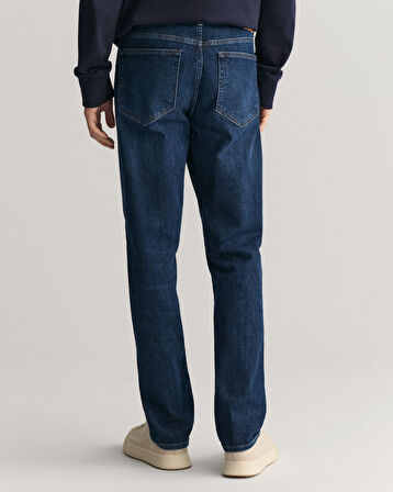 GANT Erkek Lacivert Regular Fit Jean