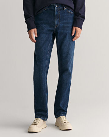 GANT Erkek Lacivert Regular Fit Jean