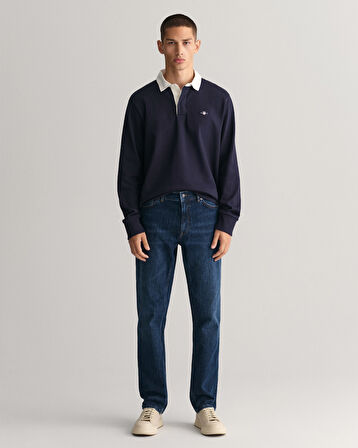 GANT Erkek Lacivert Regular Fit Jean