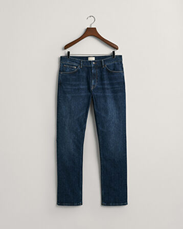 GANT Erkek Lacivert Regular Fit Jean