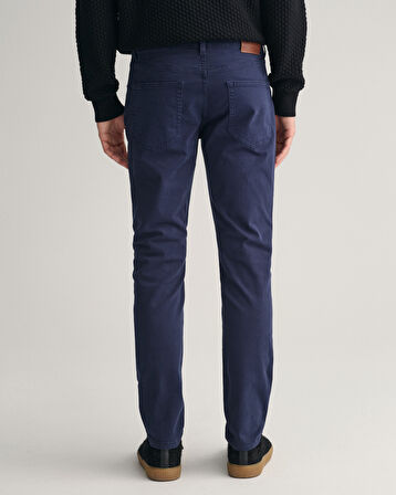GANT Erkek Lacivert Slim Fit Jean