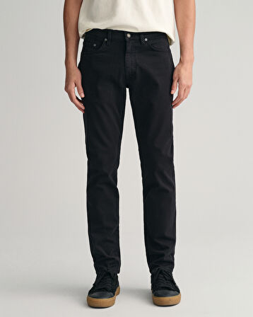 GANT Erkek Siyah Slim Fit Jean