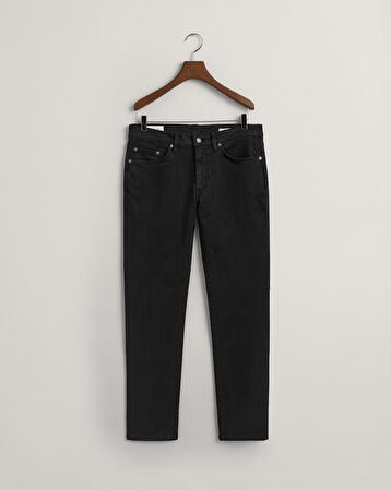 GANT Erkek Siyah Slim Fit Jean