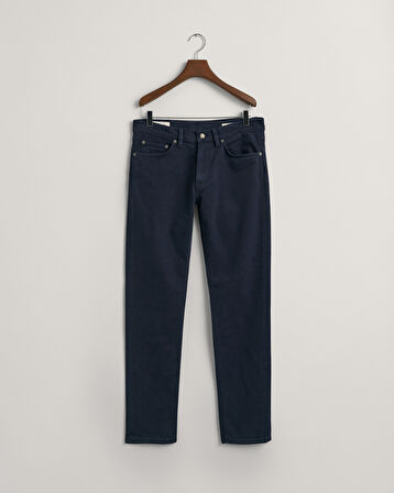 GANT Erkek Lacivert Slim Fit Pantolon