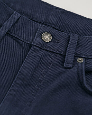 GANT Erkek Lacivert Slim Fit Pantolon