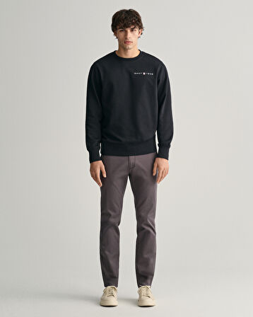 GANT Erkek Gri Slim Fit Chino Pantolon