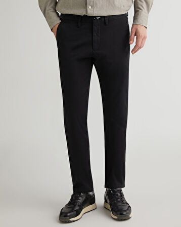GANT Erkek Siyah Slim Fit Chino Pantolon