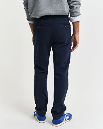 GANT Erkek Lacivert Slim Fit Pantolon