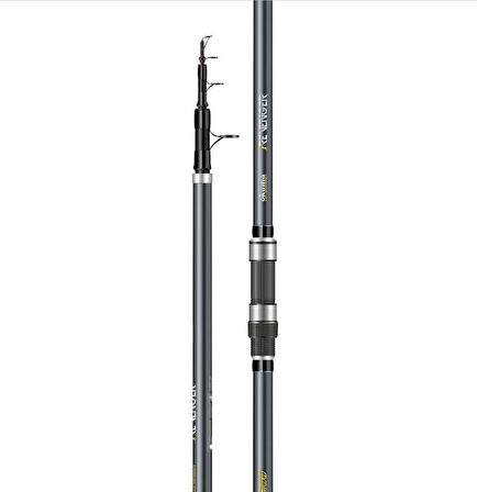 YekOutdoor Yüksek Performans Olta Seti Okuma Revenger Tele Surf 420 cm 4 Parça Surf Kamışı&Okuma Flite Surf FLS35-1500AY Gunsmoke 9+1BB Olta Makinesi