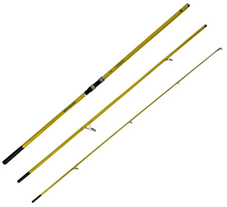 YekOutdoor Yüksek Performans Okuma Olta Seti Okuma Makaira Surf 4,50 cm 100-250 3 Parça Yellow Surf Kamışı&Savage Gear SGS8 8000 FD 8+1BB Olta Makinesi