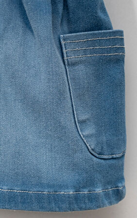 Kız Çocuk Basic Kot Jile / Kot Elbise