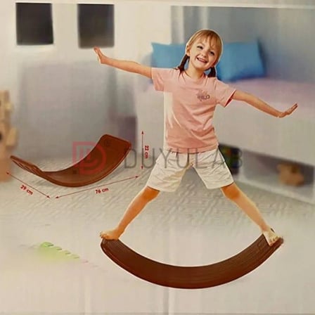 Plastik Curved Denge Tahtası